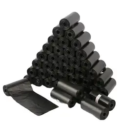 Eco-Friendly Biodegradable Pet Waste Bags - Thick and Durable - 40 Rolls 600Pc (Black)