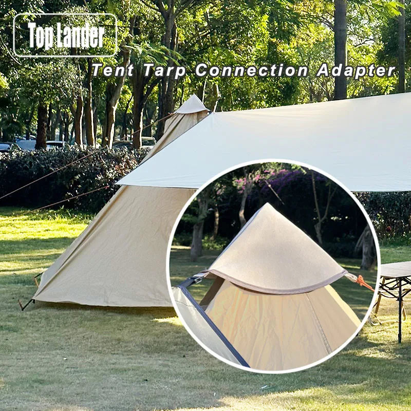 GenericTentTarpConnectionAdapterDurableTentHatOutdoorAwning