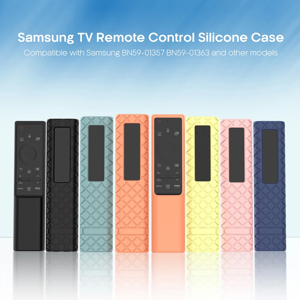 Funda protectora de silicona para mando a distancia de Samsung, protector a  prueba de polvo para mando a distancia de TV inteligente, BN59-01327A,  BN-5901363A, BN59