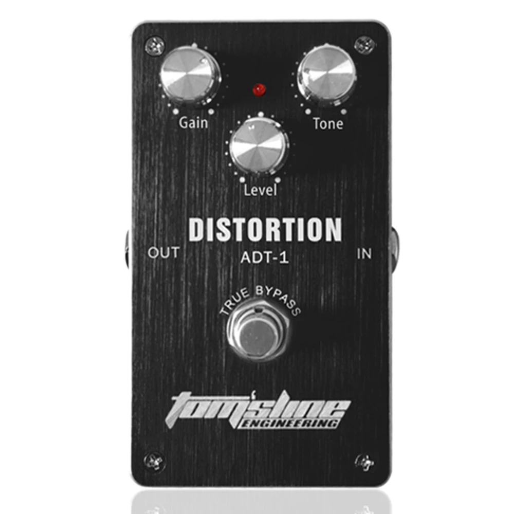 

ADT-1 Distortion Electric Guitar Pedal Aluminum Alloy Housing Guitar Effect Pedal True Bypass High Quality Guitar Parts