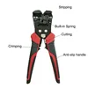 Self-adjusting Wire Stripper, 8-Inch Automatic Wire Stripper for 10-24 AWG Solid and Stranded Wire, 3 in 1 Function 4