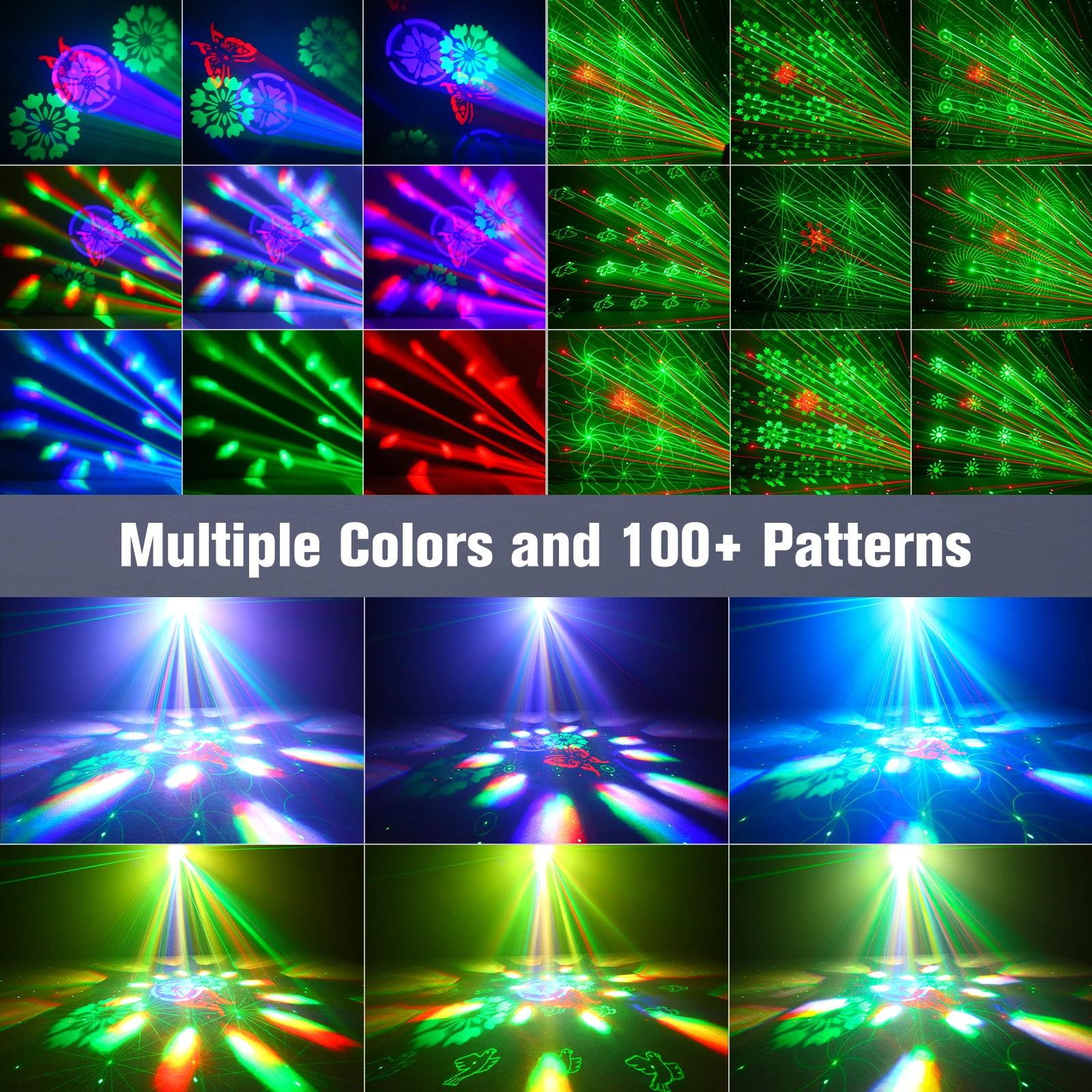 80W 6IN1 Bee Eye LED Effect Light LED Light Disco Light LED Stage Light