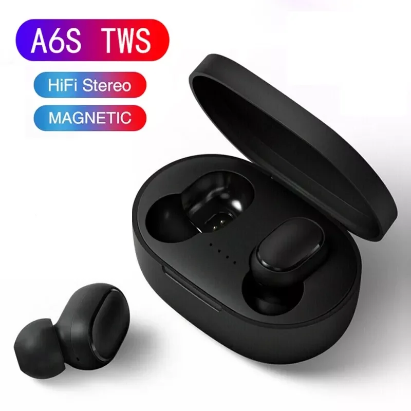 TWS-стереонаушники A6S оригинальные с поддержкой Bluetooth | Электроника