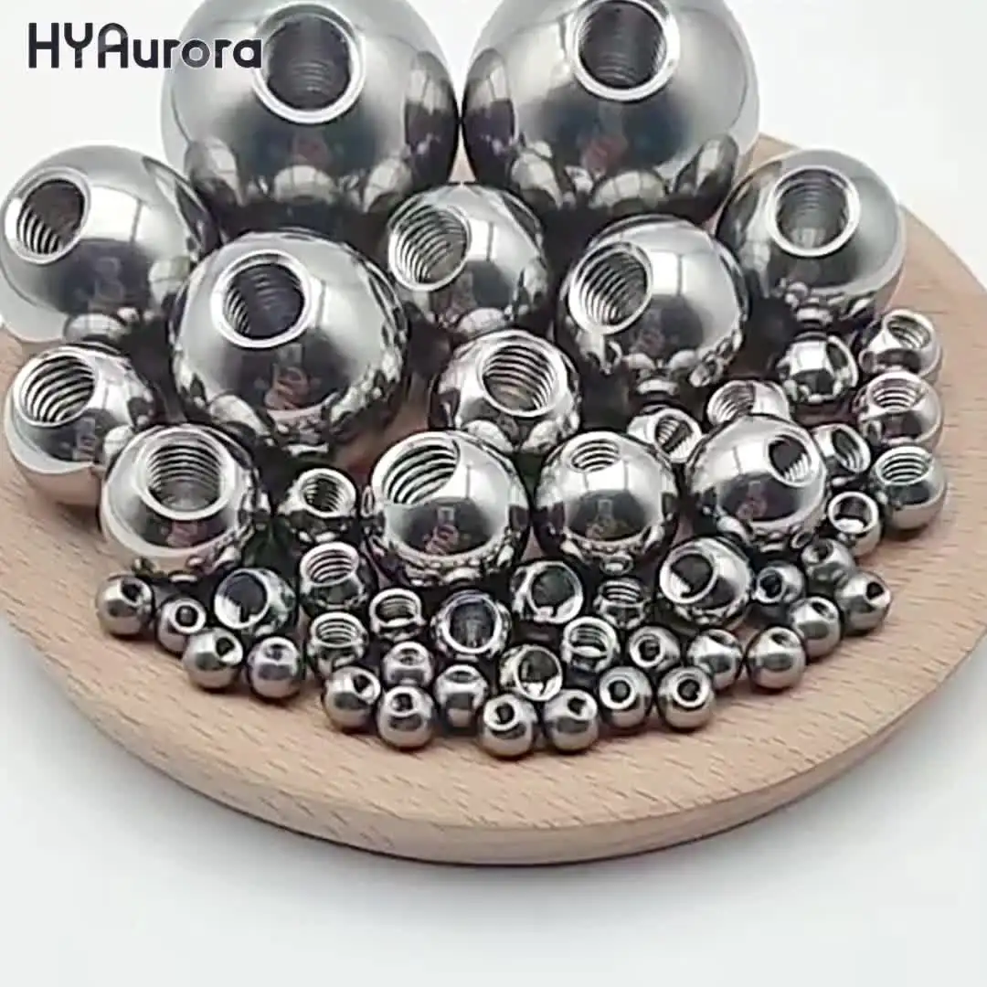 Шариковые бусины из нержавеющей стали 304 M2-M12