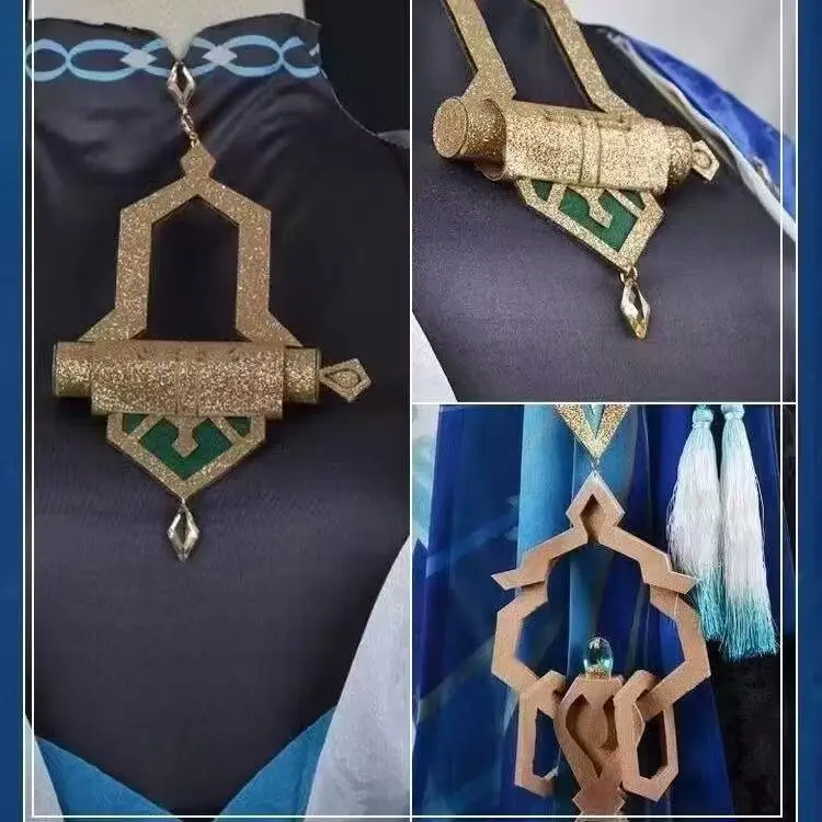 Genshin Impact Wanderer Balladeer Kimono Cosplay Costume
