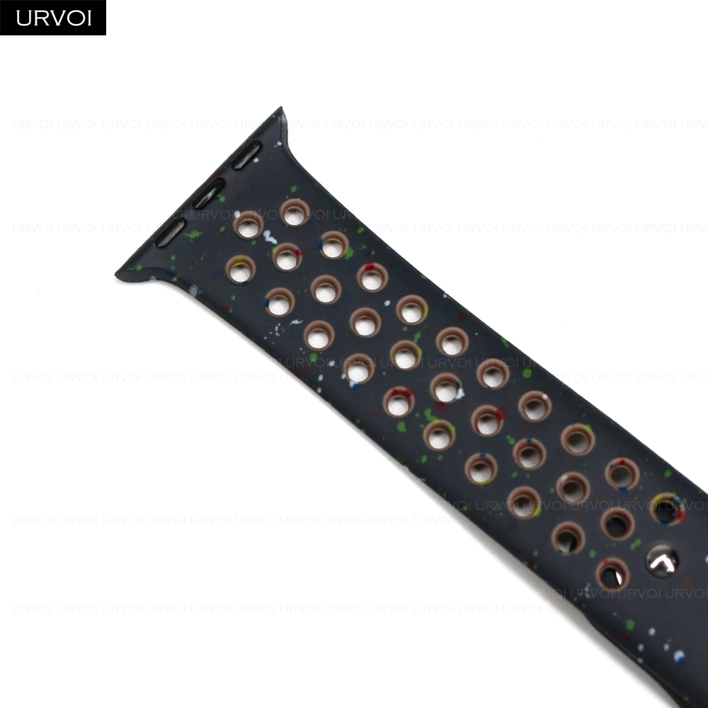 URVOI Sport Band - Double Color Silicone with Breathable Holes