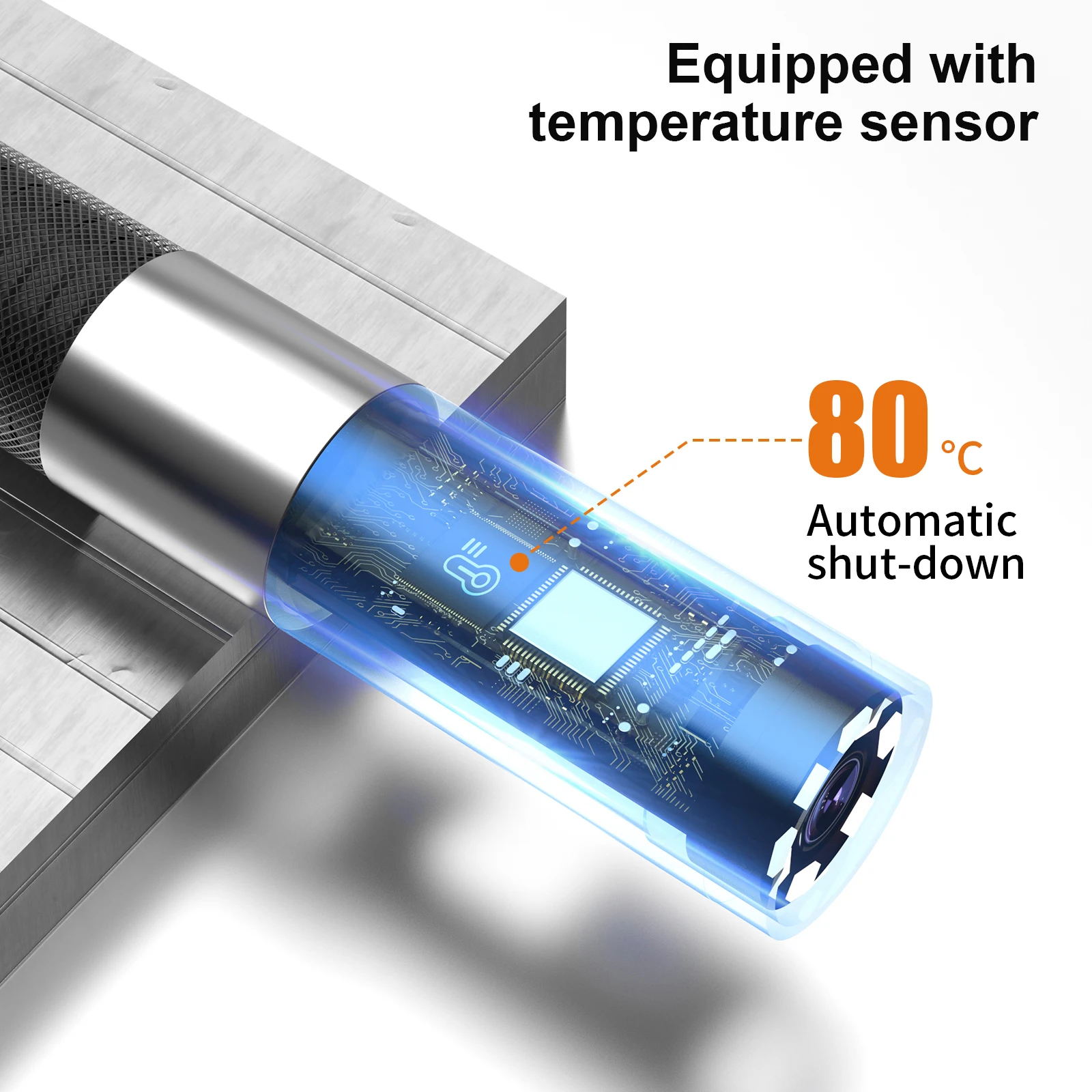 360 ° 회전 듀얼 렌즈 내시경, 3.9mm 5 인치 IPS 내시경 검사 카메라, 자동차 기계 산업용 내시경