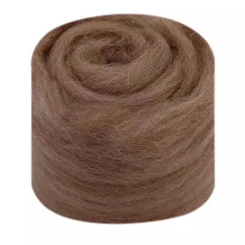 thumbnail image 1 of Fibra de lana para fieltrar con aguja, lana para materiales de manualidades de bricolaje, tela de fieltro para fieltrar con aguja, juguetes de fieltro para manualidades, artesanías de fieltro hechas a, 1 of 5