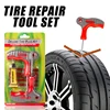 Auto Tire Repair Kit Vacuum Tire Emergency Repair Kit Rubber Strip Glue Motorcycle Bicycle Tire Repair Tools 1