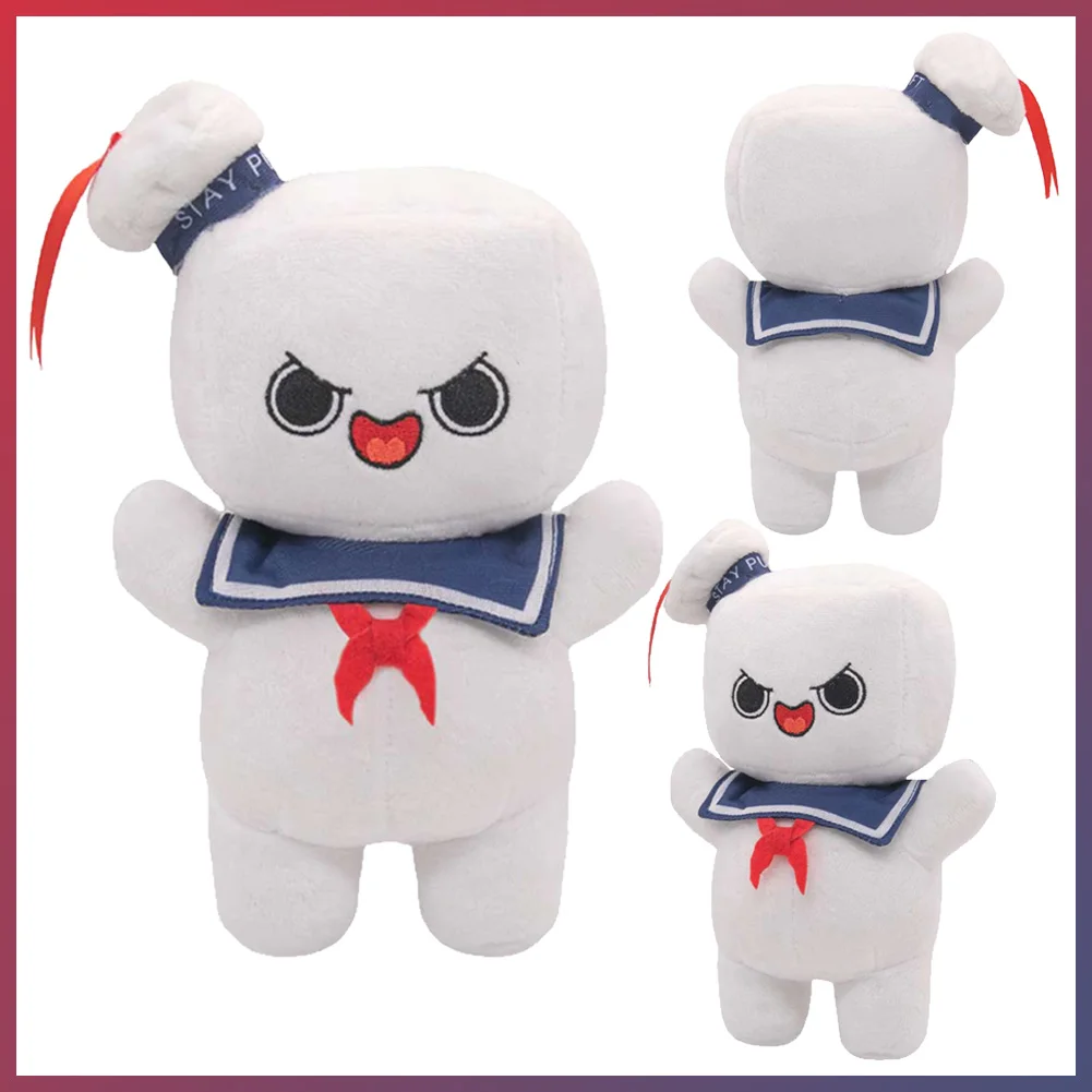 Film Duch Cosplay Busters Fantasy Rekwizyty Śliczny Stay Puft Marshmallow Man Pluszowa Figurka Miękka Pluszowa Maskotka Prezent Urodzinowy