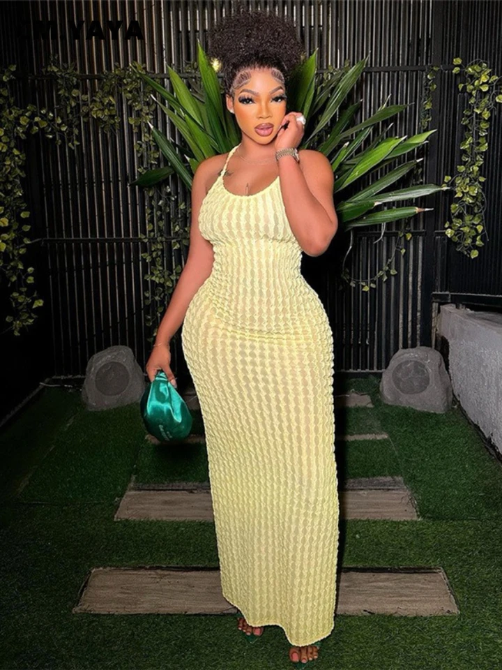 【yaya】EXOTIC PATTERN CAMISOLE DRESS yaya】EXOTIC PATTERN CAMISOLE DRESS CM.YAYA Women Long Dress Print