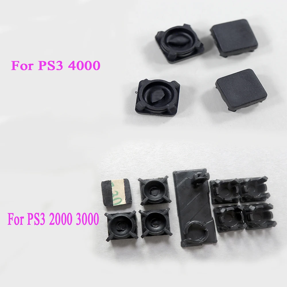 1Set Set Completo Di Tappi Antipolvere Per Ps3 4000 Tappo In Gomma A Vite Boot Fat Model Per Console Ps3 2000 3000