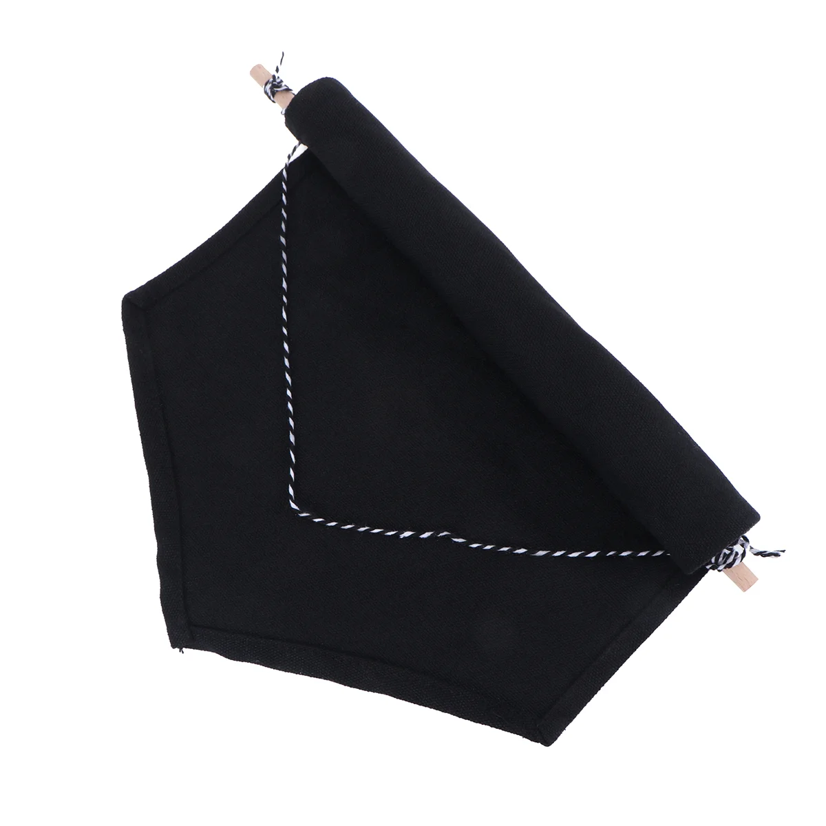 

Lapel Pin Wall Display Banner, Canvas Pennant Lapel Badge Flag 1PC ( Black/ )