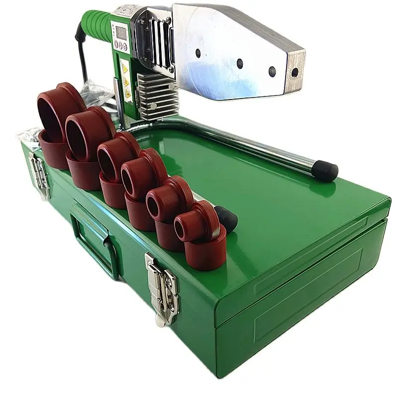 High Grade New 20-63mm 1000W AC 220V Digital Display Devices Plastic Weld Pvc Ppr Pe Pipe Tube Welding Machine 2