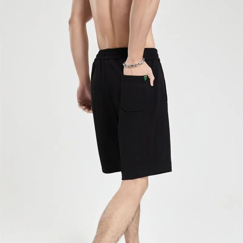 2023 Summer New Casual Men's Capris Street Fashion Embroidery Running Exercise Jogger Sports Men's Shorts