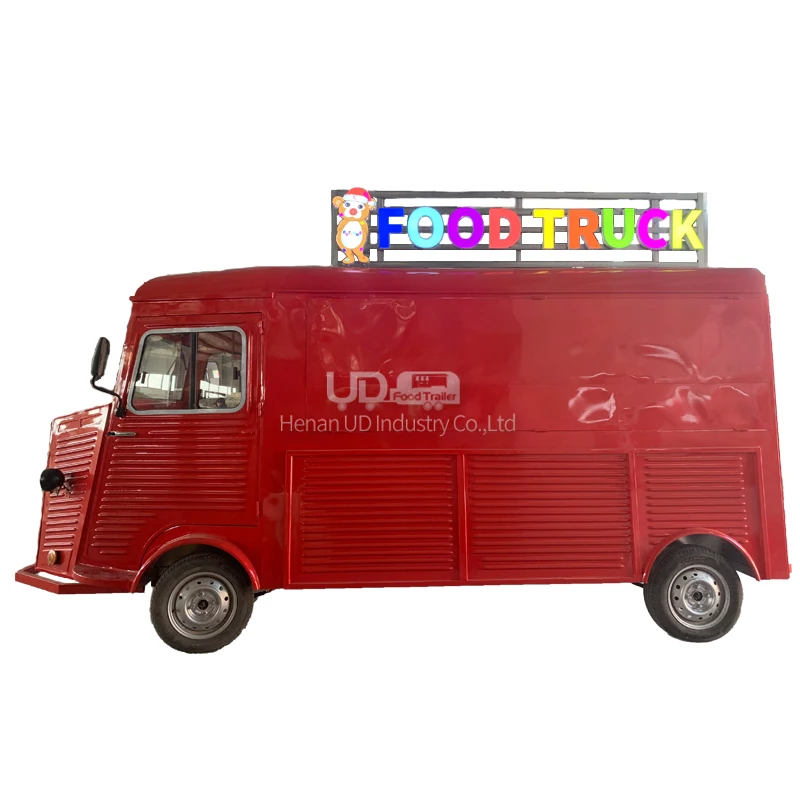 Hot Dog Carrello Elettrico Per Alimenti Cucina Mobile Ristorante Vintage Mobile Coffee Van Beer Bar Carrello Per Gelato Camion Mobili Per Alimenti