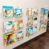 Organizer Picture Book Display Cabinet Bookshelf Children's Wall Behind the Door Reading Magazine Storage Wall Hanging Bookshelf 2