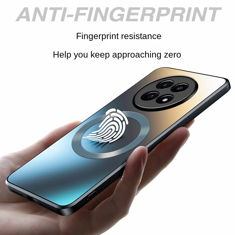 Enhanced Protective Hard Matte Case with Magnetic Wireless Charging