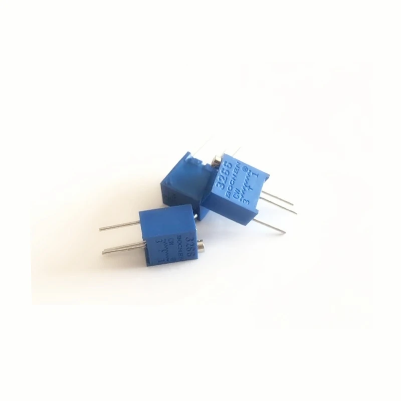 Trimpot Trimmer Potentiometer 10PCS 3266W 50 100 200 500 ohm 1K 2K 5K 10K 20K 50K 100K 200K 500K 1M ohm 103 100R 200R 500R multiturn potentiometer,linear potentiometer,rotary potentiometer,potentiometer kit,trimmer potentiometer,adjustable resistor,potentiometer knobs,electronic components