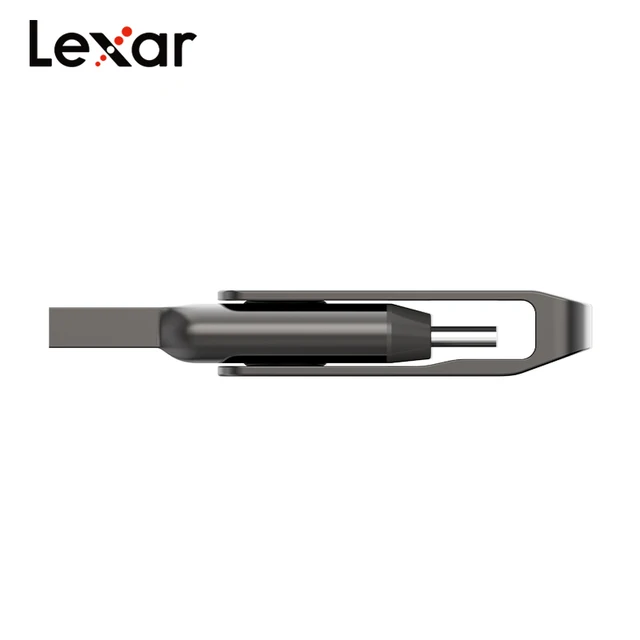 Lexar USB3.1 Type-C USB Flash Drive for Phone and Computer Original D400 Pen Drive 256gb 128gb 64gb 32gb Up to 130Mb/s Pendrive 4