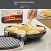 Joyoung Crepe Maker with 25mm Deepened Baking Pan for Home Use Double-sided Heating Breakfast Machine with High Firepower 220V 3