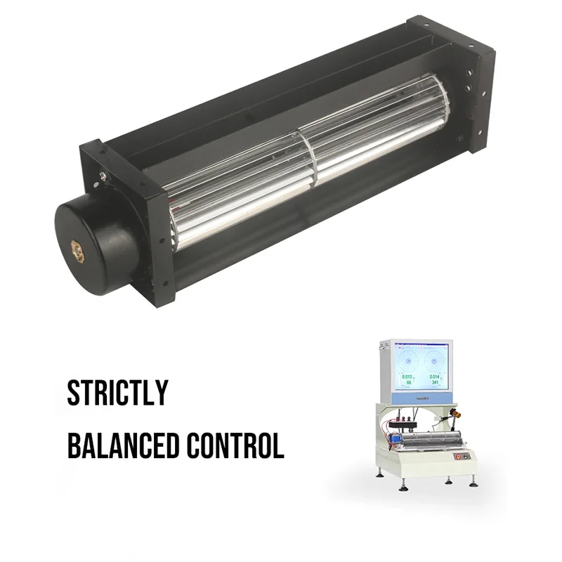 Quiet Cross Flow Ventilation Fan DC12 / 24V