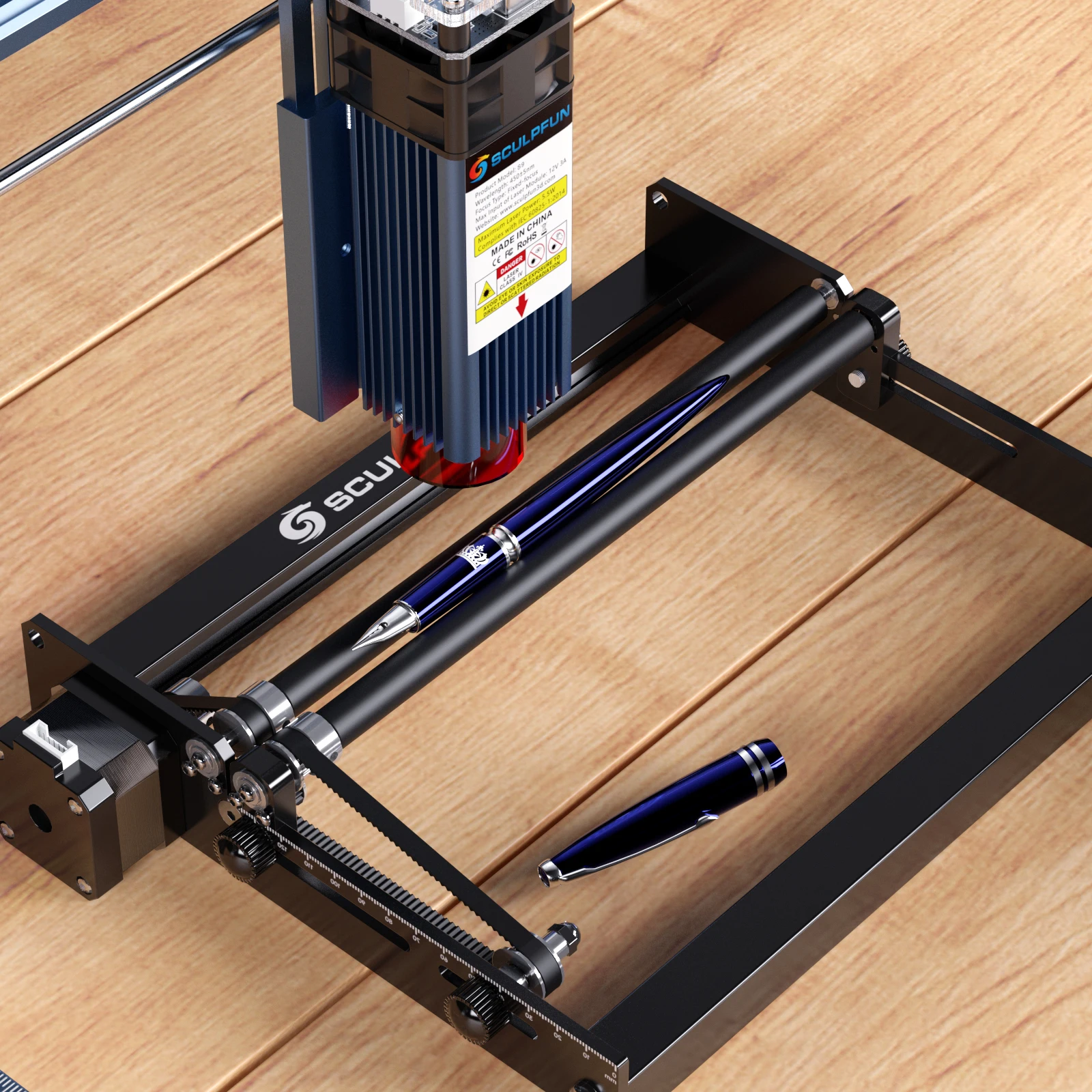 New SCULPFUN Laser Rotary Roller 6150mm Laser Engraver for All GRBL