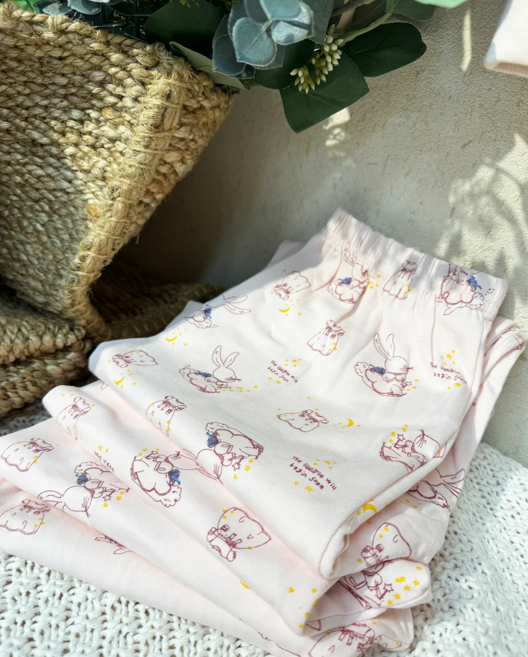 All-season cotton cute and sweet printed pattern children's leggings / pajama pants with multiple choices, breathable, fashionab