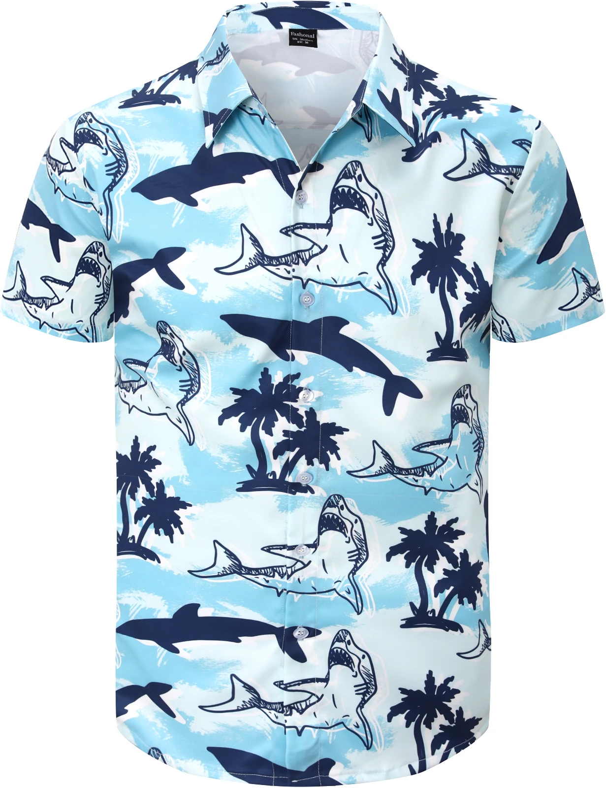 トップス Shark Aloha Shirt DAN Shark Aloha Shirt – DAN