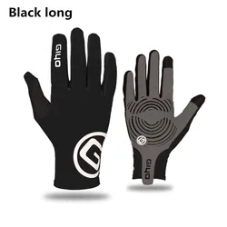 GIYO Full-Finger Autumn Cycling Gloves - L (Black-long)