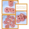 20 Pcs Natural Aromatic Cedar Wood Blocks Moth-proof Wardrobe Discs 20pc Balls Clothes Home Decor Strips Ring 3