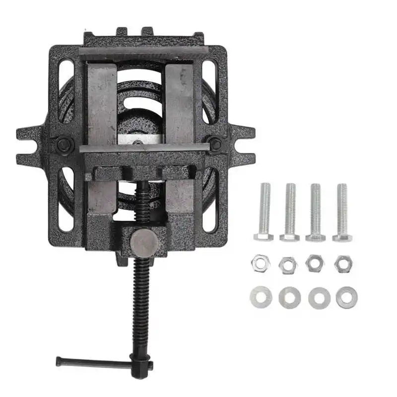 Vise Drilling Machine Adjustable High Strength Rotatable Vise Bench