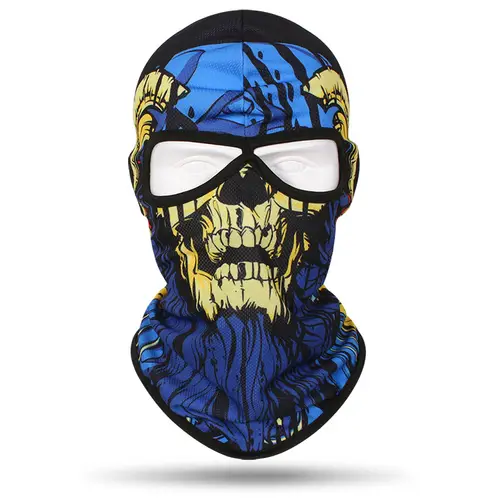 Ski Mask 2 Hole Windproof Balaclava Skull Full Face Mask Men Women Head Neck Warmer Face Cover Motorcycle Cycling Biker Hood Cap - Image 17