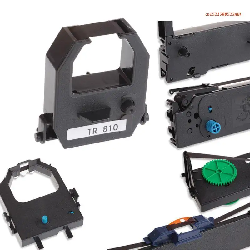 Time Clock Ribbon Black Ink Fit For Amano EX3000 EX5000 EX6000 EX6200 EX9200