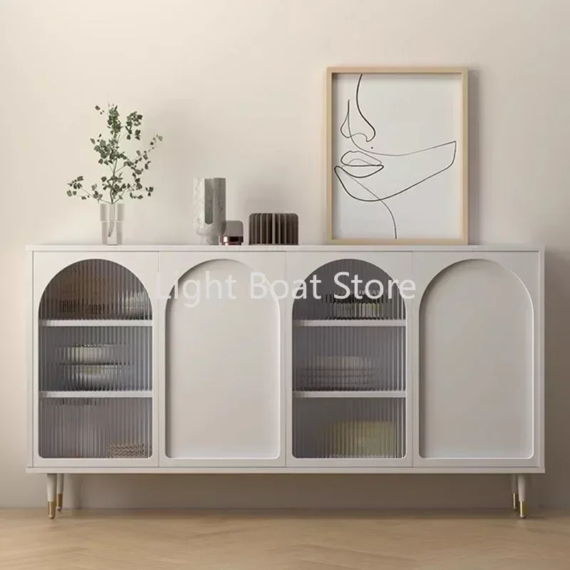 Entrance Hall Sideboards Console Table Drawer Cabinet Display Sideboards Glass Showcases Aparador Shelves Furniture YX50SD