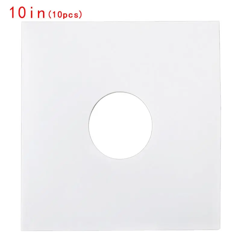 networking tools 10PCS Anti-static Hard Shell Paper Inner Sleeves Polylined Protectors with Hole for 7/10/12 Inches Vinyl Record D11 20 Dropship ethernet cable tracer Networking Tools