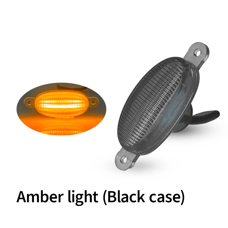 Luz LED para parrilla delantera de coche, estilo Raptor, luz LED ahumada, color ámbar y blanco, para Ford F150 2004-2019 para Ford Raptor 2004-2019