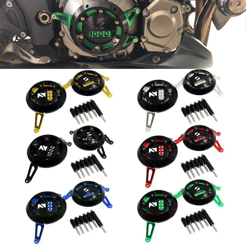 Motorcycle Engine Cover Engine Case Crash Slider Guard Protection cover For Kawasaki Z1000 Z1000sx Z1000R Z 1000 SX /R 2010-