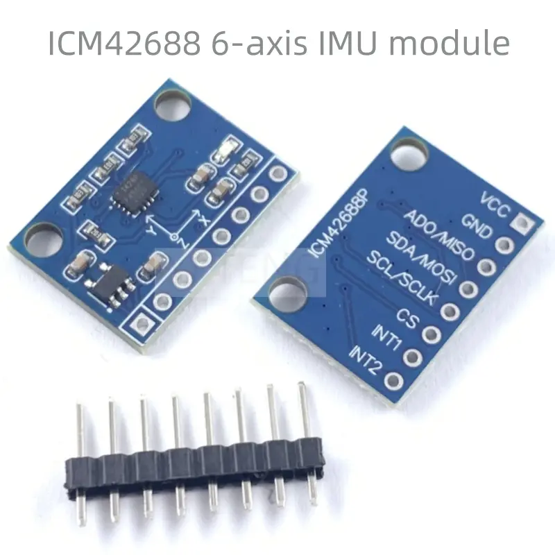 ICM42688P Module, ICM42688 Six-Axis IMU Module, Three-Axis Gyroscope and Three-Axis Accelerometer, Low Temperature image 1