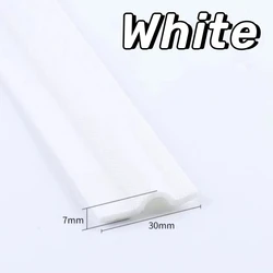 Self - Adhesive High - Density Foam Sealing Strip for Windproof and Sound Insulation (White T)