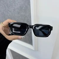 Luxurious Rectangle Sunglasses Women Men Fashion Brand Designer Casual Sun Glasses Female Male Plastic Outdoor Eyewear - Image 3