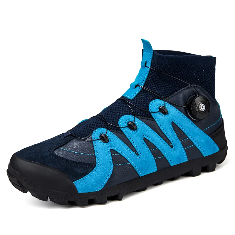 

New Outdoor Male Sports Shoes Lightweight Sneakers Comfortable Athletic Footwear Cycling Shoes Motorcycle shoes Bicycle shoes