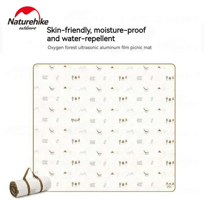 

Naturehike Waterproof Picnic Mat Blanket Beach Mattress Floor Carpet Camping Ground Sheet for 3-6 People Large Area Foldable