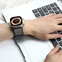Bracelet DulNylon pour Apple Watch, Ultra 2 Band, 49mm, 44mm, 41mm, 45mm, 46mm, 42mm, Bracelet pour IWatch Series 10, 9, 8, 7, 6, 5, 4 Sports 6