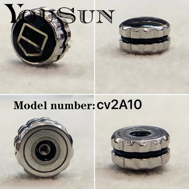 Accessori Corona Testa Orologio Per Tag Heuer Carrera Cv2A10