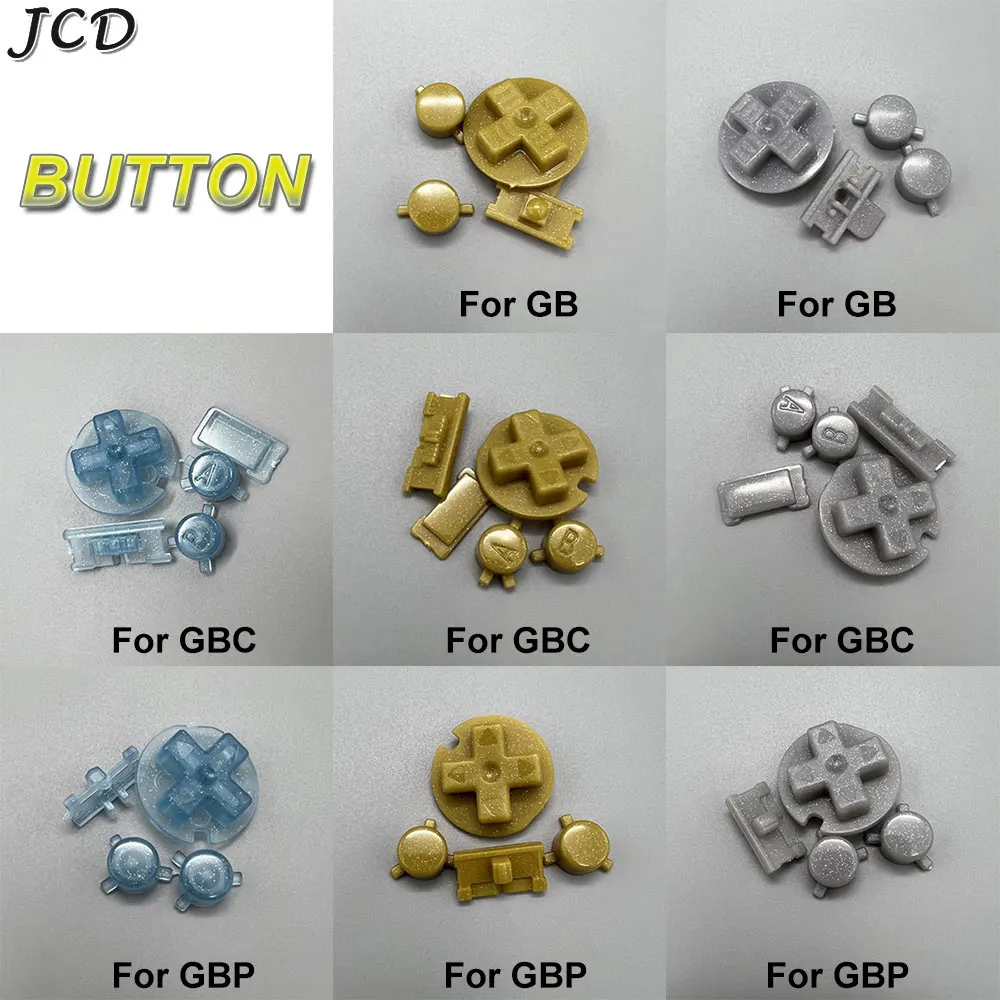 

JCD 1set For Gameboy Color GBC/GB High Quality Button Direction Key Operation AB Cross D-Pad Replacement For Gameboy Pocket GBP