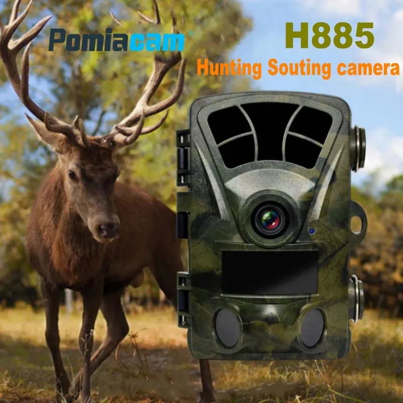 H885 2.4" Lcd Digital Hunting Trail Camera 16mp 1080p Wildlife Scouting