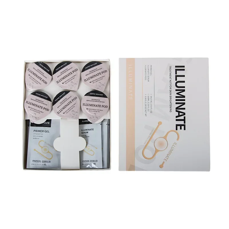 Oxygen Charcoal Revive DETOX GLAM Hydrate CO2 Oxygen Pods Capsule Serum Bubble Facial SPA Facial Kit 3 In 1 Skin Rejuvenation Facial Pods