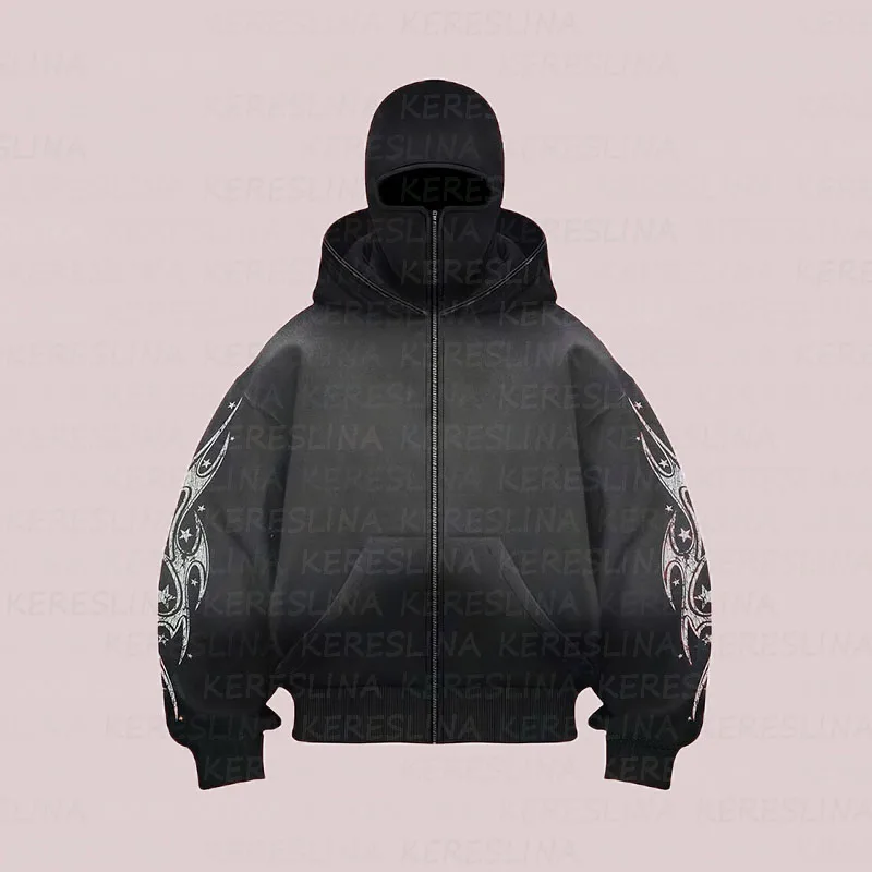 ◆SATUR◆ Balaclava Nylon Hooded Sweatshirt Melange Gray SA2 MUSINSA | SATUR Balaclava Nylon Hooded T-Shirt Melange Grey