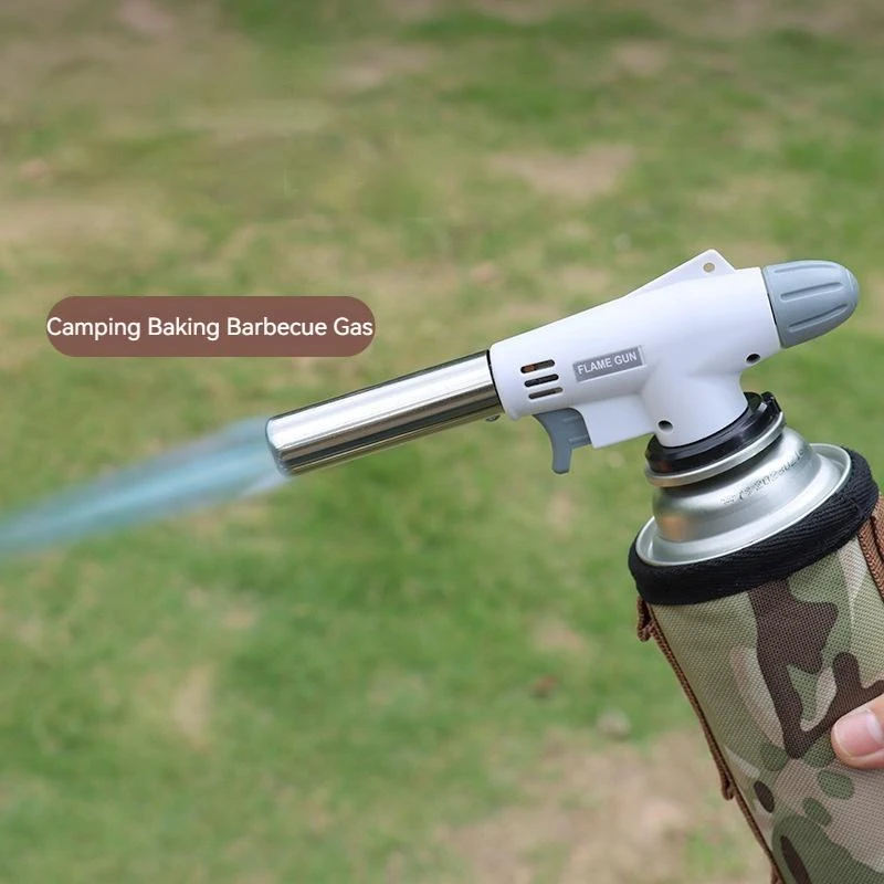 Campeggio Cottura Barbecue Torcia A Gas Accendino Per Saldatura Cucina Fire Maker Pistola A Fiamma Butano All'Aperto
